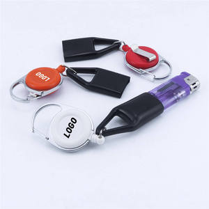KY Criativo Isqueiro Caso Capa Saco Titular Saco Da Cinto com Keychain Clipe Corda Retrátil Saco Isqueiro Caso - Product Image 5