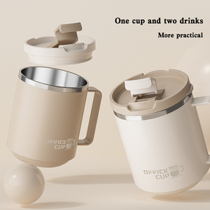 YUEDISI Mugs Personnalisés <span class=keywords><strong>500ml</strong></span> Tasses de Voyage Isothermes en Acier Inoxydable 304 avec Couvercle - Product Image 5