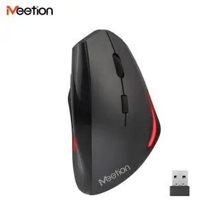 Mouse MEETION MT-M380 Wireless Rechargeable Ergonomic Vertical Laptop Computer Gaming Wireless Mouse For Computer