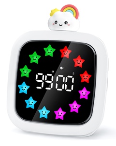 Minuteur visuel silencieux 99 min, Minuteur numérique rechargeable avec affichage couleur 9DIY, Minuteur d'étude, Fournisseur OEM ODM - Product Image 1