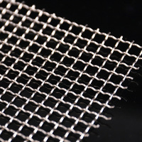 Maille métallique en acier inoxydable 304, directement de l'usine, pour tamis vibrant, fil métallique tissé, fil métallique ondulé