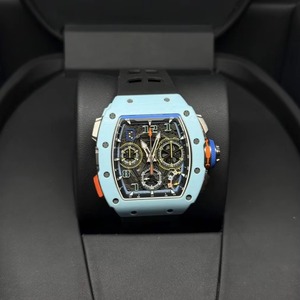 Series Dual Chronograph <b>Watch</b> with <b>Skeleton</b> Dial, Carbon Fiber and Titanium Material, Men's <b>Automatic</b> Mechanical <b>Watch</b> - Product Image 4