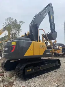 Penjualan terlaris digunakan asli Volvo EC140 ekskavator 14 ton Volvo peralatan konstruksi tangan kedua ekskavator