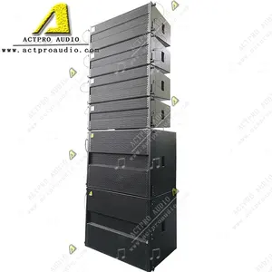 ACTPRO LA208 line array speaker dual 8 inch line array speakers active neodymium speaker