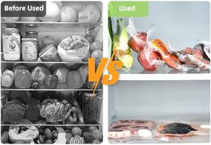Sacs sous vide réutilisables Huamaohengchun sans BPA en PE de taille moyenne (10x11 pouces) pour le stockage des aliments, résistants aux odeurs, étanches et adaptés au congélateur - Product Image 6