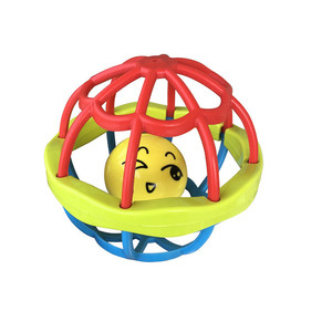 Juguete Educativo de Plástico Suave para Bebés de 0 a 3 Años, Sonajero de Mano con Forma de Pez, Juego de Pelotas de Agarre - Product Image 3