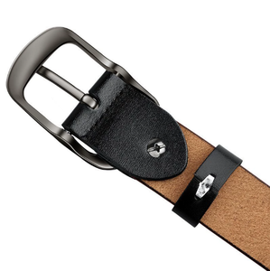 Vente en gros de ceintures polyvalentes en cuir véritable avec boucle ardillon pour femmes décontractées pour robes pantalons en jean - Product Image 6