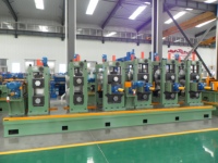 Machine de production de tuyaux en acier au carbone certifiée ISO9001 CE, personnalisée, avec pompe à moteur et composants essentiels : roulement, PLC, boîte de vitesses