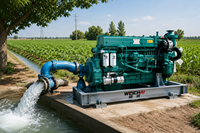Moteur diesel industriel SCDC Weichai WP10B216E201 d'origine, 216 kW, 1800 tr/min, 6 cylindres en ligne, cylindrée 9,7 L, pompe à eau, refroidissement par air