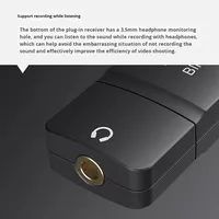 Micrófono Lavalier Inalámbrico Fengdi 500pro Little Bee para Grabación en Teléfonos Móviles y Transmisión en Vivo con Reducción de Ruido, Hecho en China Continental