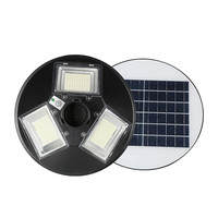 Lampadaire Solaire LED Tout-en-un UFO 300W 500W CE RoHS IP65 pour Extérieur avec Batterie DC