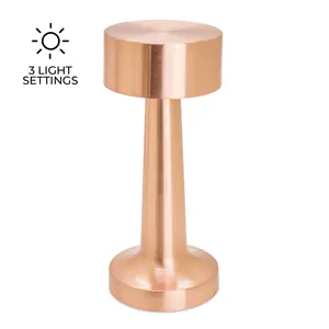 Lámpara de mesa táctil recargable, gadgets personalizados - Product Image 1