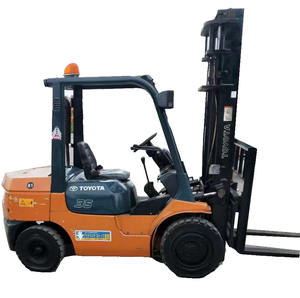 Installation pratique, chariot élévateur diesel d'occasion 3,5T 4m, chariot élévateur diesel d'origine japonais d'occasion pour entrepôt - Product Image 1