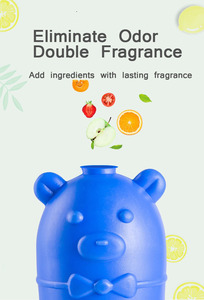 Limpiador de botellas de inodoro, desodorizante, oso aromático, azul, Burbuja, inodoro, limpiador - Product Image 6