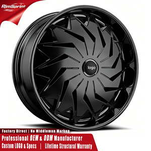 DUB S704 Blang ล้ออัลลอยฟอร์จขอบ24-26นิ้ว5X112 5X120สำหรับ Chevrolet Impala Caprice Challenger Chrysler Cadillac - Product Image 1
