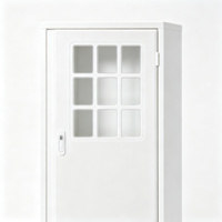 Boîtier de distribution d'énergie électrique monophasé à huit positions, armoire murale en polycarbonate pour usage résidentiel intérieur