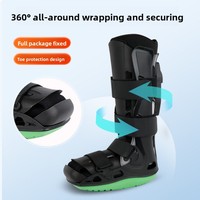 Attelle de marche médicale pour la rééducation post-opératoire, fixation externe des fractures de la cheville et du métatarphes
