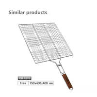 Top Standard 30cm rond fer maille Barbecue gril Net prix raisonnable treillis métallique plateau outils de barbecue essentiels