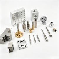 Mecanizado CNC de Alta Precisión de 5 Ejes, Fresado de Metal, Acero Inoxidable, Latón, Aluminio, Titanio, Torneado CNC, Piezas de Componentes Mecánicos