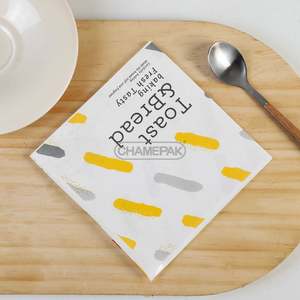 Sac en papier personnalisé à double poche ouverte, résistant à l'huile et à la graisse, pour pain, gaufres, hamburgers, sandwichs, beignets, en forme de triangle - Product Image 5