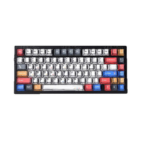 Style comique Mixte Lumière Keycaps Cherry Profile Cherry PBT 127 Touches Sublimation Keycaps pour Gaming 61/64/68 Clavier Mécanique