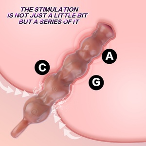Fábrica de Juguetes Sexuales, Dildos Anales de Silicona con Vibración para Mujeres y Hombres, para Masturbación - Product Image 6