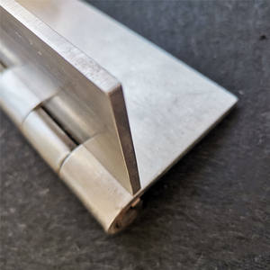 Bisagra de piano larga de tipo pesado Longitud 12-138 pulgadas Bisagras continuas con acero Aluminio Hierro Acero inoxidable Acero galvanizado - Product Image 6