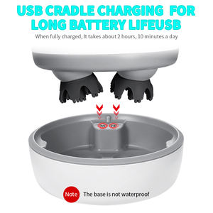 Massaggiatore elettrico Cordless per uso domestico massaggiatore Sclap Realx con impasto a luce rossa automatico Relax - Product Image 6