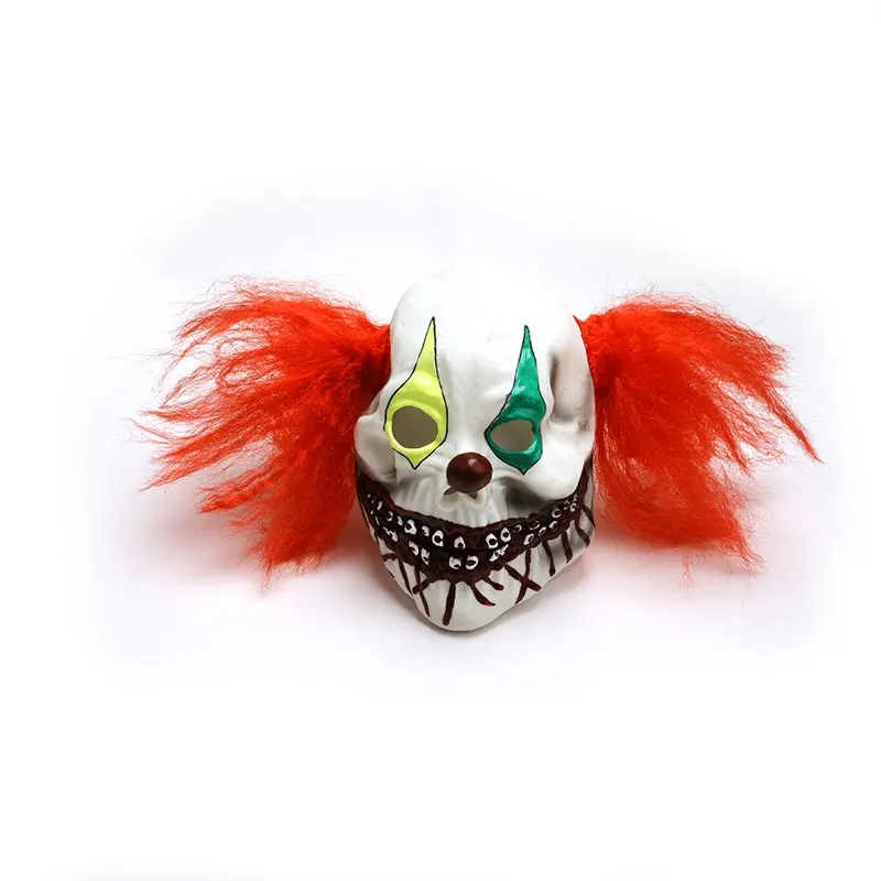 Eng Clown Masker Griezelig Kwaad Clown Latex Gezichtsmaskers Voor Volwassenen Halloween Cosplay Party Rekwisieten