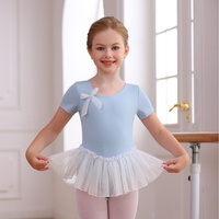 Ropa de Entrenamiento de Alta Calidad para Niñas, Leotardos de Ballet de Manga Larga y Corta para Verano, Trajes de Danza, Leotardos de Ballet para Entrenamiento