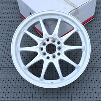 Llantas de carreras blancas de nuevo diseño 17x7 5x100 y 40, llantas de proveedor de China, novedad de