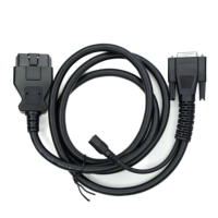 Cable Principal FCAR de 3 Filas DB15 a OBD2 de 16 Pines para Escáner OBD2, Herramienta de Diagnóstico de Automóviles, Diagnóstico de Vehículos J1962 OEM