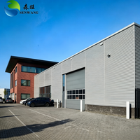 Atelier en acier préfabriqué, composants en acier standard assurant une qualité constante pour les projets de construction d'usines
