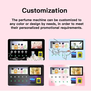 Distributeur automatique de parfum de luxe commercial à pièces et à carte, vaporisateur de Cologne, distributeur automatique de parfum à vendre - Product Image 5