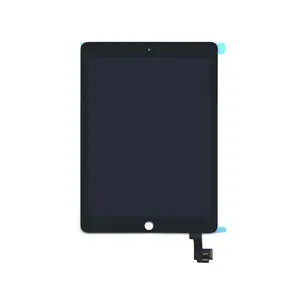 适用于Apple iPad 6 Air 2 A1567 A1566 LCD的原始oem LCD显示屏触摸屏数字化仪传感器组件面板更换