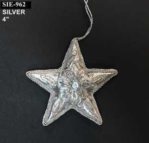 Handcrafted Multicolor Beaded <b>Star</b> Christmas Ornament <b>Hanging</b> Decoration Festive Tree Decor Handmade Beadwork Holiday Home Decor - Product Image 2