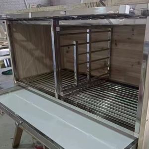 Gaiola para Pombos em Aço Inoxidável e Madeira Sólida, Caixa de Ninho para Criação, Gaiola de Acasalamento, Suprimentos Especializados para Pombos - Product Image 6