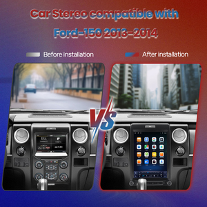 12.1 Inch <strong>4</strong>+64G <strong>Android</strong> 13 Vertical Style Car Stereo 8 Core <strong>GPS</strong> <strong>Navigation</strong> 5G WiFi Touch Screen for Ford F150 2015-2021 - Product Image 4