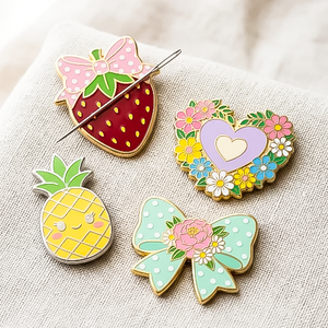 Mignon tasse à café robe tasse à thé conception émail porte-épingle <span class=keywords><strong>nounou</strong></span> gardien outil de couture aimant aiguille magnétique Minder - Product Image 1