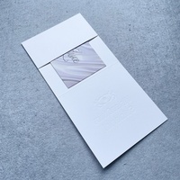 Enveloppes texturées de haute qualité 250 g/m² avec logo en relief, cartes de remerciement, ensembles de cartes de visite personnalisées, impression pour petites entreprises