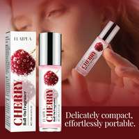 Huile de parfum roll-on Cherry 0,34 fl.oz, parfum floral fruité sans alcool, parfum naturel longue durée, parfums originaux