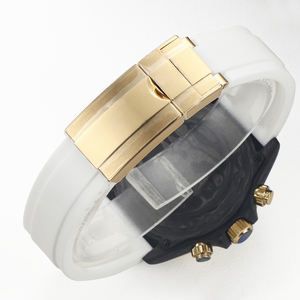 Reloj Cronógrafo con Piedras Preciosas Arcoíris 2026, Esfera Rosa, Caja de Fibra de Carbono, Reloj Mecánico de Lujo para Hombre y Mujer - Product Image 5