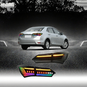 ชุดไฟท้าย TYPY RGB LED สำหรับ Toyota Corolla Altis ปี 2014-2018 สีรมควัน พร้อมไฟท้ายแบบอัพเกรด DRL แอนิเมชั่น - Product Image 3