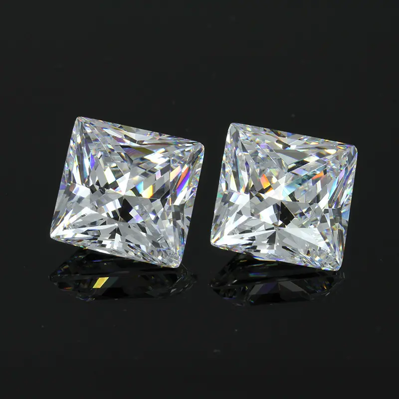 Provence Jewelry Hot Sale DEF Color Princess Cut Moissanite VVS High Quality Moissanite Natural Loose Diamond