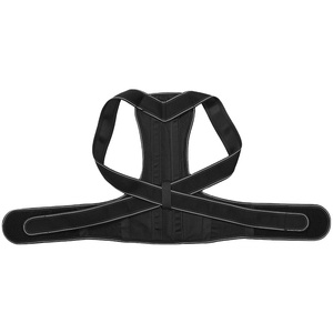 CONRIDA Supporto Lombare Regolabile in Neoprene, Cintura di Sostegno per <span class=keywords><strong>Schiena</strong></span> e Spalle, Correttore di Postura con Struttura in Acciaio per Uomo - Product Image 1
