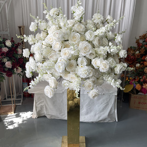IFG - <span class=keywords><strong>Arreglos</strong></span> <span class=keywords><strong>de</strong></span> Bolas <span class=keywords><strong>de</strong></span> Flores Decorativas Grandes <span class=keywords><strong>de</strong></span> Color Marfil <span class=keywords><strong>de</strong></span> 90 cm <span class=keywords><strong>de</strong></span> Diámetro, Diseño Nuevo - Product Image 1
