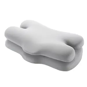 双轮廓记忆泡沫枕多功能睡枕可拆卸高低垫枕