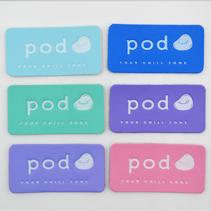 Parches <span class=keywords><strong>de</strong></span> cuero personalizados con cabeza <span class=keywords><strong>de</strong></span> cremallera <span class=keywords><strong>de</strong></span> <span class=keywords><strong>polipiel</strong></span> estampada en caliente, parche <span class=keywords><strong>de</strong></span> cuero PU, etiquetas <span class=keywords><strong>de</strong></span> tejer <span class=keywords><strong>de</strong></span> piel sintética - Product Image 6