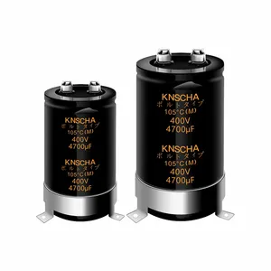 KNSCHA Screw In Type Aluminum Electrolytic Capacitor 47000UF 100V Aluminum Electrolytic Capacitor manufactory