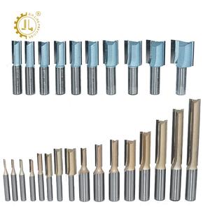 Fabricant de mèches droites CNC <span class=keywords><strong>Fraise</strong></span> à rainure <span class=keywords><strong>droite</strong></span> double bord 2F Mèche de toupie <span class=keywords><strong>droite</strong></span> pour le travail du bois MDF - Product Image 2